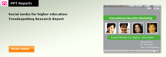 Social Media for Higher Education Trendsspotting Research Report 